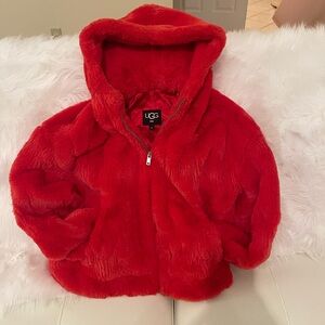 Burnt Orange Ugg coat